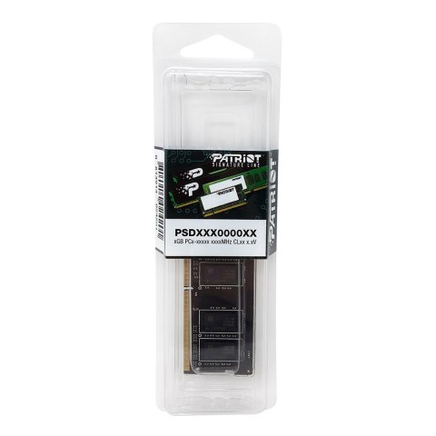 Patriot SO-DIMM DDR4 8GB 3200MHz Patriot SO-DIMM DDR4 8GB 3200MHz