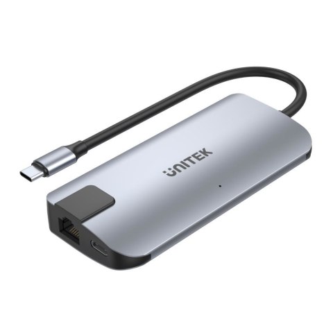 UNITEK HUB USB-C 2X USB-A,HDMI 2.0, RJ-45,PD 100W UNITEK HUB USB-C 2X USB-A,HDMI 2.0, RJ-45,PD 100W