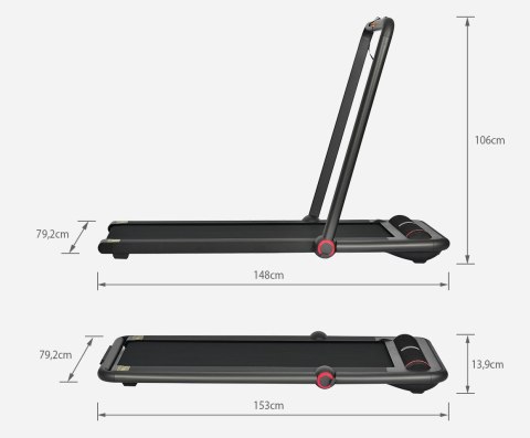 Bieżnia elektryczna Kingsmith Treadmill TRK12F (WYPRZEDAŻ) Bieżnia elektryczna Kingsmith Treadmill TRK12F (WYPRZEDAŻ)