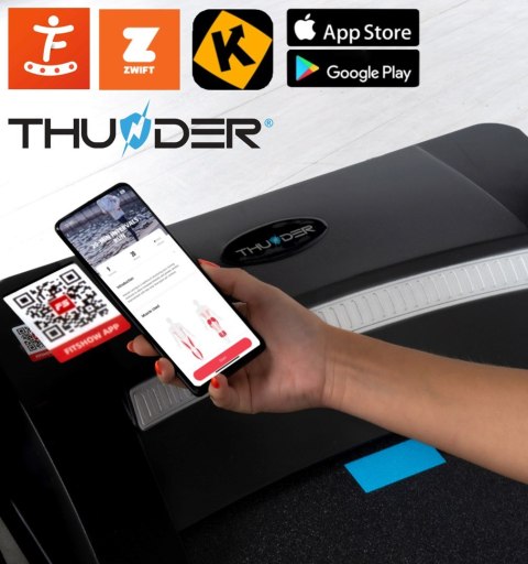 Bieżnia elektryczna Thunder Icon czarna (WYPRZEDAŻ) Bieżnia elektryczna Thunder Icon czarna (WYPRZEDAŻ)