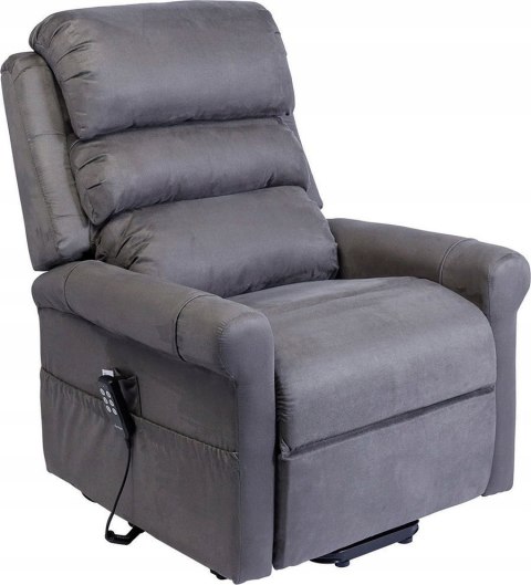 Fotel geriatryczny Stylea II - Kolor: Titan Alcantara Fotel geriatryczny Stylea II - Kolor: Titan Alcantara