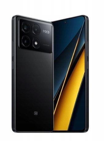 Smartfon Xiaomi Poco X6 PRO 5G DS 12/512GB Black Smartfon Xiaomi Poco X6 PRO 5G DS 12/512GB Black