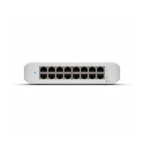 Switch Ubiquiti Lite 16 PoE 16p PoE ( PoE+: 8;) 45W Managed Gigabit Switch Ubiquiti Lite 16 PoE 16p PoE ( PoE+: 8;) 45W Managed Gigabit