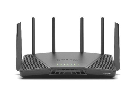 Synology Router RT6600ax, Wi-Fi 6, IEEE 802.11a/b/g/n/ac/ax, 1x 2.5GbE, 3x 1GbE, 1xUSB 3.2, Dual WAN, Three-band router Synology Router RT6600ax, Wi-Fi 6, IEEE 802.11a/b/g/n/ac/ax, 1x 2.5GbE, 3x 1GbE, 1xUSB 3.2, Dual WAN, Three-band router