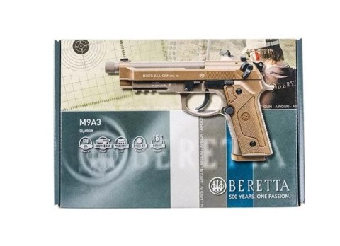 Wiatrówka pistolet Beretta M9 A3 4,46mm FDE (WYPRZEDAŻ) Wiatrówka pistolet Beretta M9 A3 4,46mm FDE (WYPRZEDAŻ)