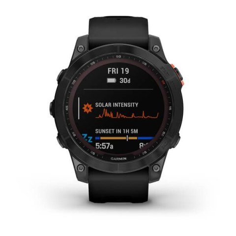 Zegarek sportowy Garmin Fenix 7 Solar - Black Band Zegarek sportowy Garmin Fenix 7 Solar - Black Band