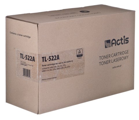 Actis TL-522A Toner (zamiennik Lexmark 52D2000 ; Supreme; 6000 stron; czarny) Actis TL-522A Toner (zamiennik Lexmark 52D2000 ; Supreme; 6000 stron; czarny)