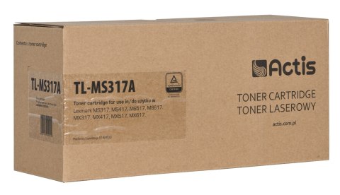 Actis TL-MS317A Toner (zamiennik Lexmark 51B2000; Standard; 2500 stron; czarny) Actis TL-MS317A Toner (zamiennik Lexmark 51B2000; Standard; 2500 stron; czarny)