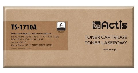 Actis TS-1710A Toner (zamiennik Samsung ML-1710D3; Standard; 3000 stron; czarny) Actis TS-1710A Toner (zamiennik Samsung ML-1710D3; Standard; 3000 stron; czarny)