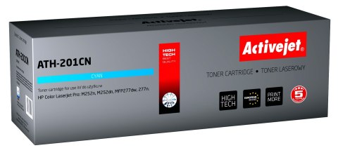 Activejet ATH-201CN Toner (zamiennik HP 201A CF401A; Supreme; 1400 stron; niebieski) Activejet ATH-201CN Toner (zamiennik HP 201A CF401A; Supreme; 1400 stron; niebieski)