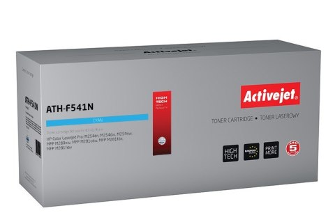 Activejet ATH-F541N Toner (zamiennik HP 203A CF541A; Supreme; 1300 stron; niebieski) Activejet ATH-F541N Toner (zamiennik HP 203A CF541A; Supreme; 1300 stron; niebieski)
