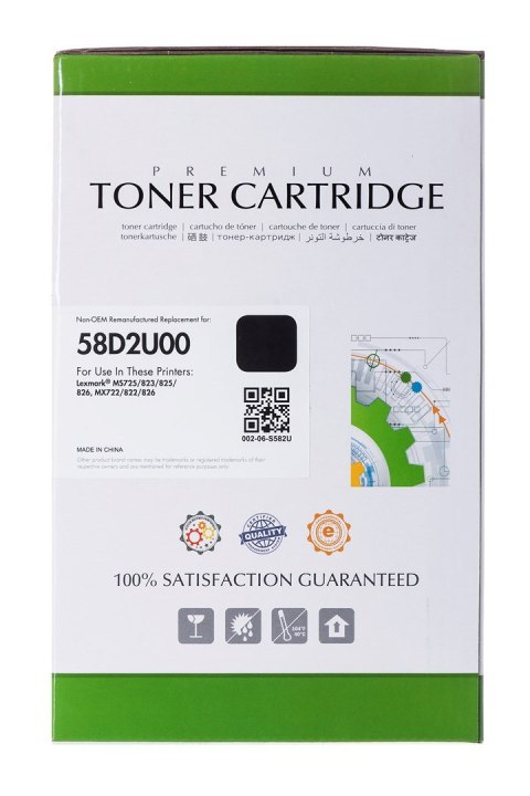 Superbulk toner do Lexmark 58D2U00 Superbulk toner do Lexmark 58D2U00