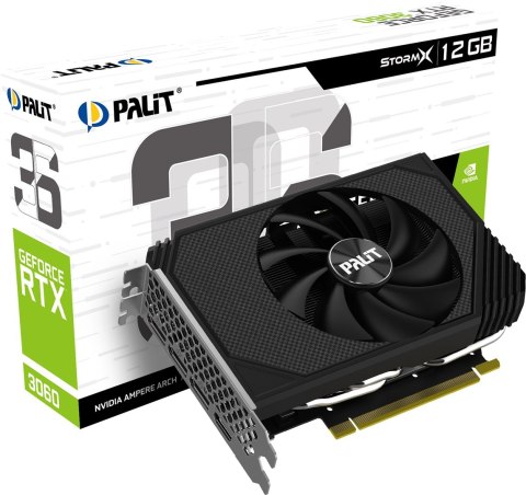 Karta graficzna Palit GeForce RTX 3060 StormX 12GB (WYPRZEDAŻ) Karta graficzna Palit GeForce RTX 3060 StormX 12GB (WYPRZEDAŻ)