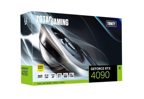 Karta graficzna ZOTAC GAMING GeForce RTX 4090 Trinity 24GB GDDR6X DLSS 3 (WYPRZEDAŻ) Karta graficzna ZOTAC GAMING GeForce RTX 4090 Trinity 24GB GDDR6X DLSS 3 (WYPRZEDAŻ)