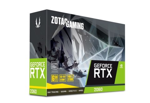 Karta graficzna ZOTAC GeForce RTX 2060 Twin Fan 6GB GDDR6 (WYPRZEDAŻ) Karta graficzna ZOTAC GeForce RTX 2060 Twin Fan 6GB GDDR6 (WYPRZEDAŻ)