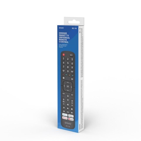 SAVIO PILOT UNIWERSALNY/ZAMIENNIK DO TV HISENSE - SMART TV RC-14 SAVIO PILOT UNIWERSALNY/ZAMIENNIK DO TV HISENSE - SMART TV RC-14