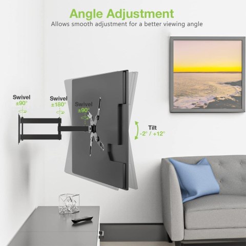 TECHLY UCHWYT ŚCIENNY TV LED/LCD 23-55 CALI 45KG O TECHLY UCHWYT ŚCIENNY TV LED/LCD 23-55 CALI 45KG O