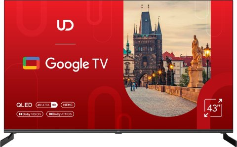 Telewizor 43" UD 43QGU7210S 4K UltraHD, Q-LED, DVB-T/T2/C Telewizor 43" UD 43QGU7210S 4K UltraHD, Q-LED, DVB-T/T2/C
