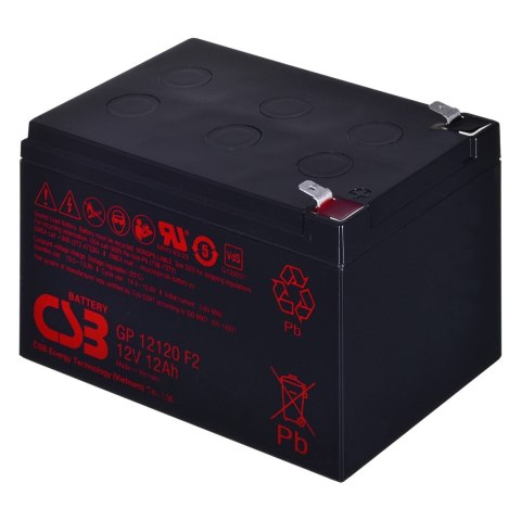 Akumulator CSB GP12120F2 12V 12Ah Akumulator CSB GP12120F2 12V 12Ah