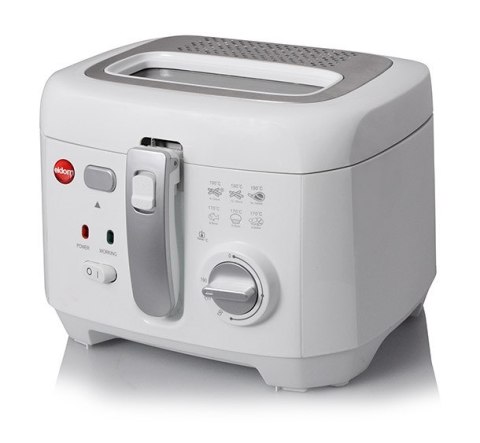 Frytownica ELDOM FR18 (2,5 l; 0,5 kg; 1800W; kolor biały) Frytownica ELDOM FR18 (2,5 l; 0,5 kg; 1800W; kolor biały)