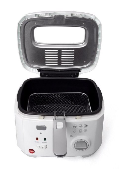 Frytownica ELDOM FR18 (2,5 l; 0,5 kg; 1800W; kolor biały) Frytownica ELDOM FR18 (2,5 l; 0,5 kg; 1800W; kolor biały)
