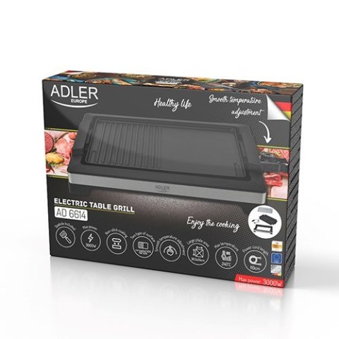 Grill elektryczny ADLER AD 6614 Grill elektryczny ADLER AD 6614