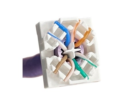 ALANTEC MODUŁ KEYSTONE RJ45 STP KAT.6A BEZNARZ. ALANTEC MODUŁ KEYSTONE RJ45 STP KAT.6A BEZNARZ.
