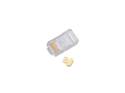 Alantec-Wtyk przelotowy RJ45 UTP kat.6 (op.100 szt) Alantec-Wtyk przelotowy RJ45 UTP kat.6 (op.100 szt)