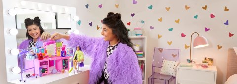 Barbie Extra Toaletka GYJ70 Barbie Extra Toaletka GYJ70