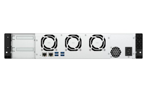Qnap TS-855eU-8G, 2U, 8 x 2.5"/3.5" SATA, Intel Atom C5125 8C/8T, 8 GB SODIMM DDR4 (max. 64GB ), 2 x 2.5GbE, Single PSU Qnap TS-855eU-8G, 2U, 8 x 2.5"/3.5" SATA, Intel Atom C5125 8C/8T, 8 GB SODIMM DDR4 (max. 64GB ), 2 x 2.5GbE, Single PSU