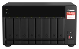 Qnap TS-873A-SW5T, Tower, 8 x 2.5