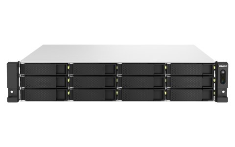 Qnap TS-h1887XU-RP-E2334-16G, 2U, 12 x 2.5"/3.5" + 6 x 2.5" SATA, Intel Xeon E-2334 4C/8T, 16GB UDIMM DDR4 ECC (Max. 128GB), 2 x Qnap TS-h1887XU-RP-E2334-16G, 2U, 12 x 2.5"/3.5" + 6 x 2.5" SATA, Intel Xeon E-2334 4C/8T, 16GB UDIMM DDR4 ECC (Max. 128GB), 2 x