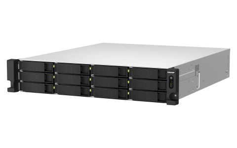 Qnap TS-h1887XU-RP-E2334-16G, 2U, 12 x 2.5"/3.5" + 6 x 2.5" SATA, Intel Xeon E-2334 4C/8T, 16GB UDIMM DDR4 ECC (Max. 128GB), 2 x Qnap TS-h1887XU-RP-E2334-16G, 2U, 12 x 2.5"/3.5" + 6 x 2.5" SATA, Intel Xeon E-2334 4C/8T, 16GB UDIMM DDR4 ECC (Max. 128GB), 2 x