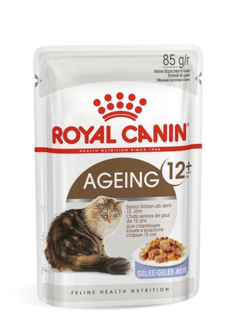 ROYAL CANIN FHN Ageing 12+ w galaretce - mokra karma dla kota starszego - 12x85g ROYAL CANIN FHN Ageing 12+ w galaretce - mokra karma dla kota starszego - 12x85g