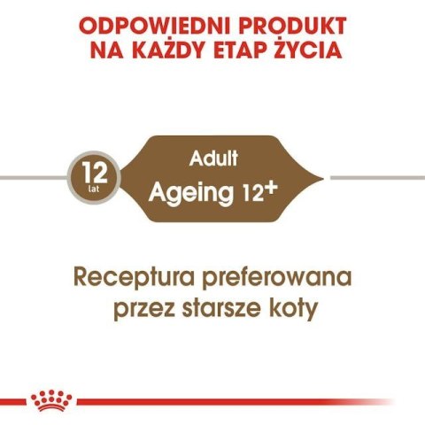ROYAL CANIN FHN Ageing 12+ w galaretce - mokra karma dla kota starszego - 12x85g ROYAL CANIN FHN Ageing 12+ w galaretce - mokra karma dla kota starszego - 12x85g