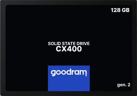 SSD GOODRAM CX400 128GB gen. 2 (WYPRZEDAŻ) SSD GOODRAM CX400 128GB gen. 2 (WYPRZEDAŻ)