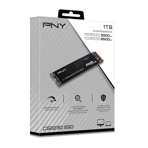 SSD PNY CS2230 1TB M.2 PCIe NVMe SSD PNY CS2230 1TB M.2 PCIe NVMe