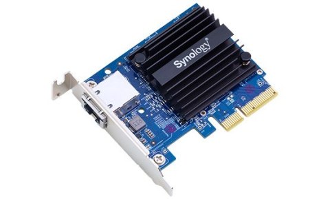 Synology E10G18-T1 1x10GbE RJ45, PCIe 3.0 x4, Low Profile and Full Height Synology E10G18-T1 1x10GbE RJ45, PCIe 3.0 x4, Low Profile and Full Height