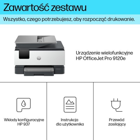 Urządzenie wielofunkcyjne HP OfficeJet Pro 9120e Urządzenie wielofunkcyjne HP OfficeJet Pro 9120e