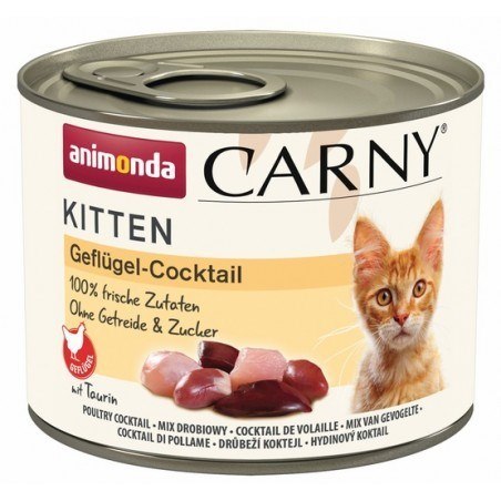 ANIMONDA Carny Kitten koktajl drobiowy - mokra karma dla kota - 200 g ANIMONDA Carny Kitten koktajl drobiowy - mokra karma dla kota - 200 g