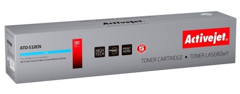 Activejet ATO-510CN Toner (zamiennik OKI 44469724; Supreme; 5000 stron; niebieski) Activejet ATO-510CN Toner (zamiennik OKI 44469724; Supreme; 5000 stron; niebieski)