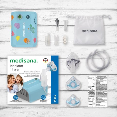 Inhalator Medisana IN 155 (przyjazny dzieciom) Inhalator Medisana IN 155 (przyjazny dzieciom)