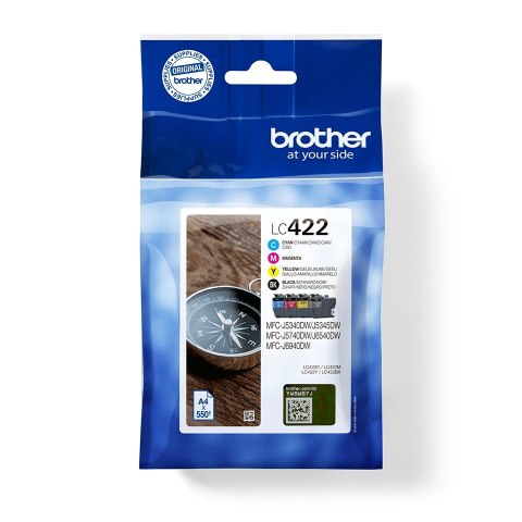 LC-422 VALUE PACK INK F./MFC-J5340/5345/5740/6540/6940DW LC-422 VALUE PACK INK F./MFC-J5340/5345/5740/6540/6940DW
