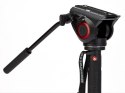 Manfrotto Monopod video 4 sekc z głowicą wideo (WYPRZEDAŻ)