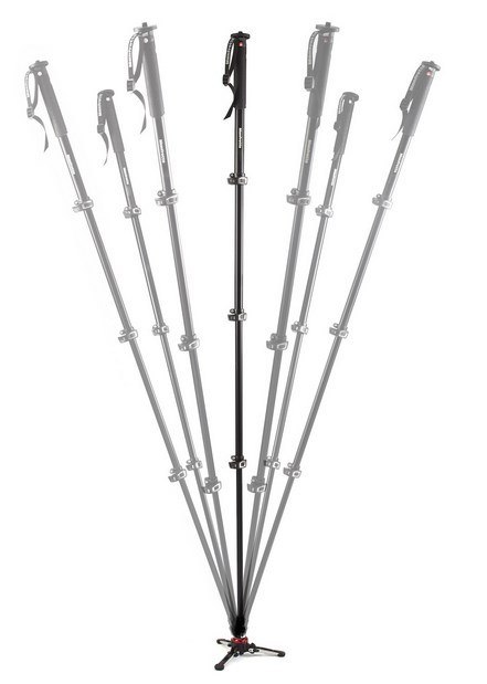 Manfrotto Monopod video 4 sekc z głowicą wideo (WYPRZEDAŻ) Manfrotto Monopod video 4 sekc z głowicą wideo (WYPRZEDAŻ)