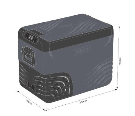 Przenośna Lodówka Kompresorowa Yolco KX40 Carbon Przenośna Lodówka Kompresorowa Yolco KX40 Carbon