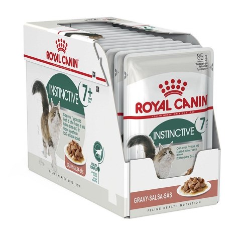 ROYAL CANIN FHN Instinctive 7+ w sosie - mokra karma dla kota dorosłego - 12x85g ROYAL CANIN FHN Instinctive 7+ w sosie - mokra karma dla kota dorosłego - 12x85g