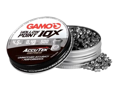 Śrut Gamo Premium Accutek Hollow Point kal. 4,5 mm - 500 szt. Śrut Gamo Premium Accutek Hollow Point kal. 4,5 mm - 500 szt.