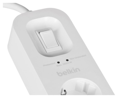 BELKIN LISTWA ZASILAJĄCA 4-PORT + 1XUSB-A, 1XUSB-C 525J BELKIN LISTWA ZASILAJĄCA 4-PORT + 1XUSB-A, 1XUSB-C 525J