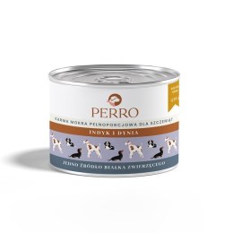 PERRO Indyk i dynia dla szczeniąt 410 g